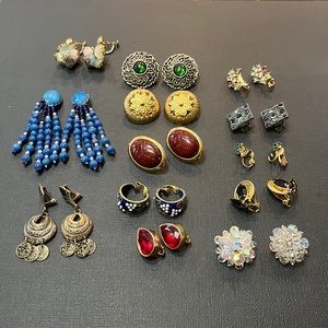 Vintage and Costume Earrings